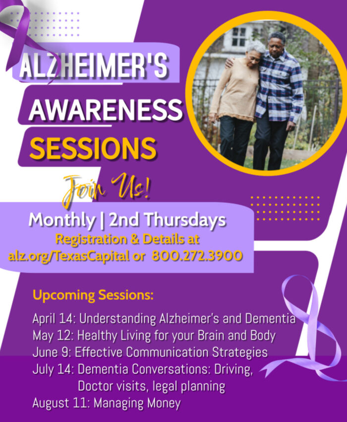 2022 Alzheimers Monthly Sessions